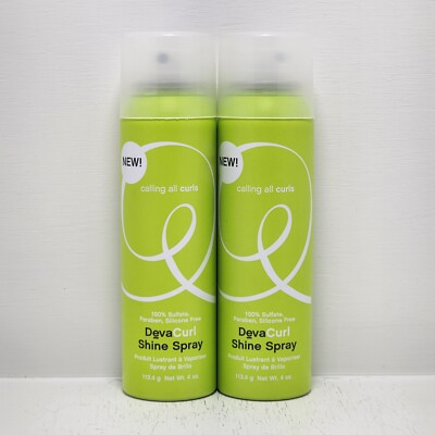 DevaCurl Shine Spray 4 oz | Pack of 2 | New | Free Shipping