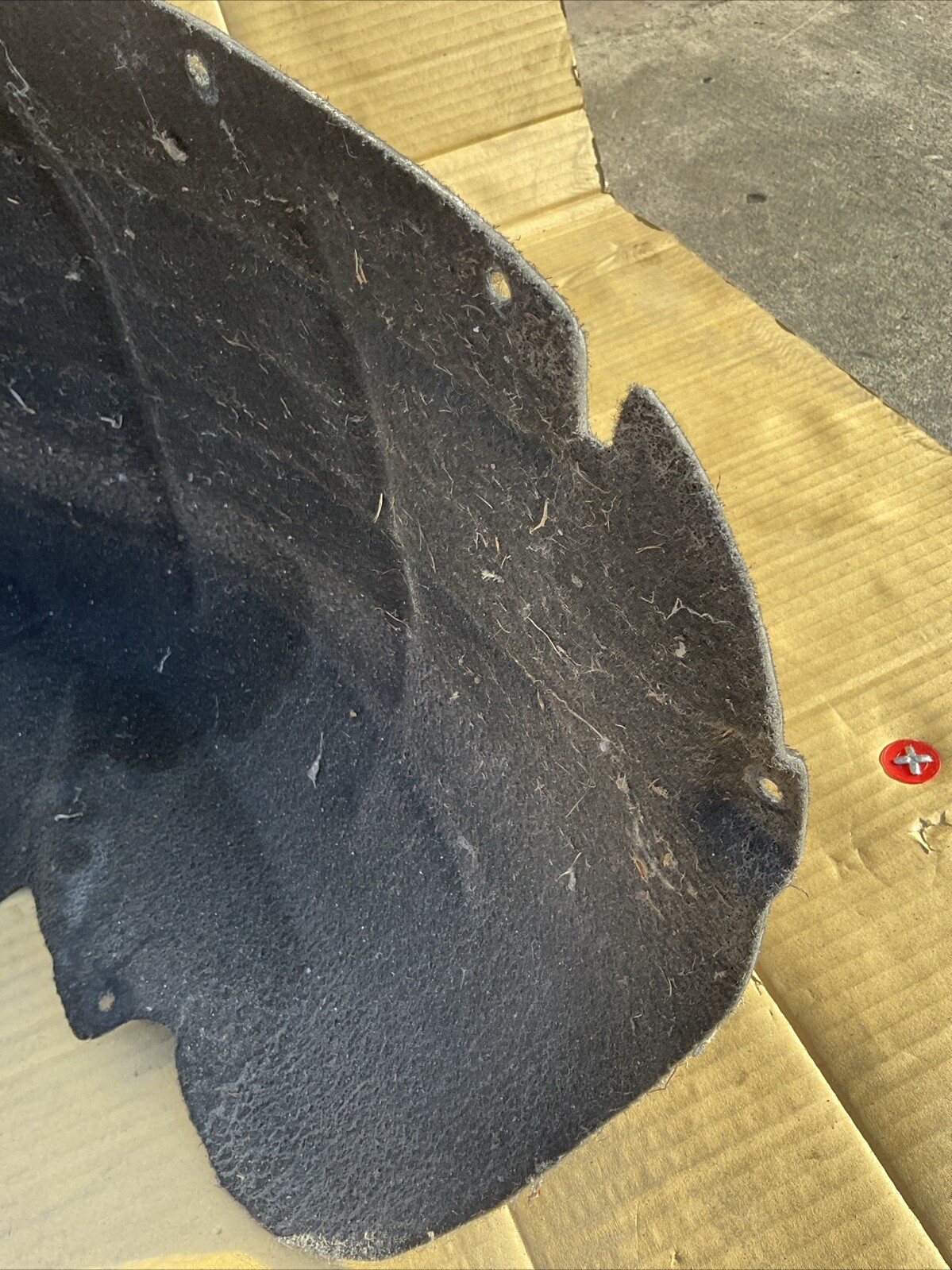 LEFT REAR FENDER LINER SPLASH SHIELD OEM 19K 14-19 MASERATI QUATTROPORTE Q4 3.0