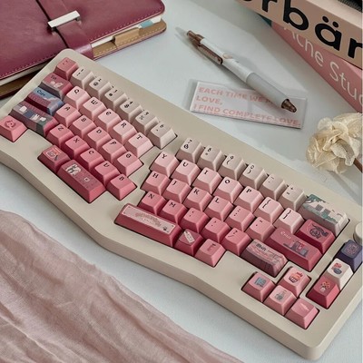 Kiki's Delivery Service Gradient PBT OEM Full Set Keycaps For Cherry MX keyboard