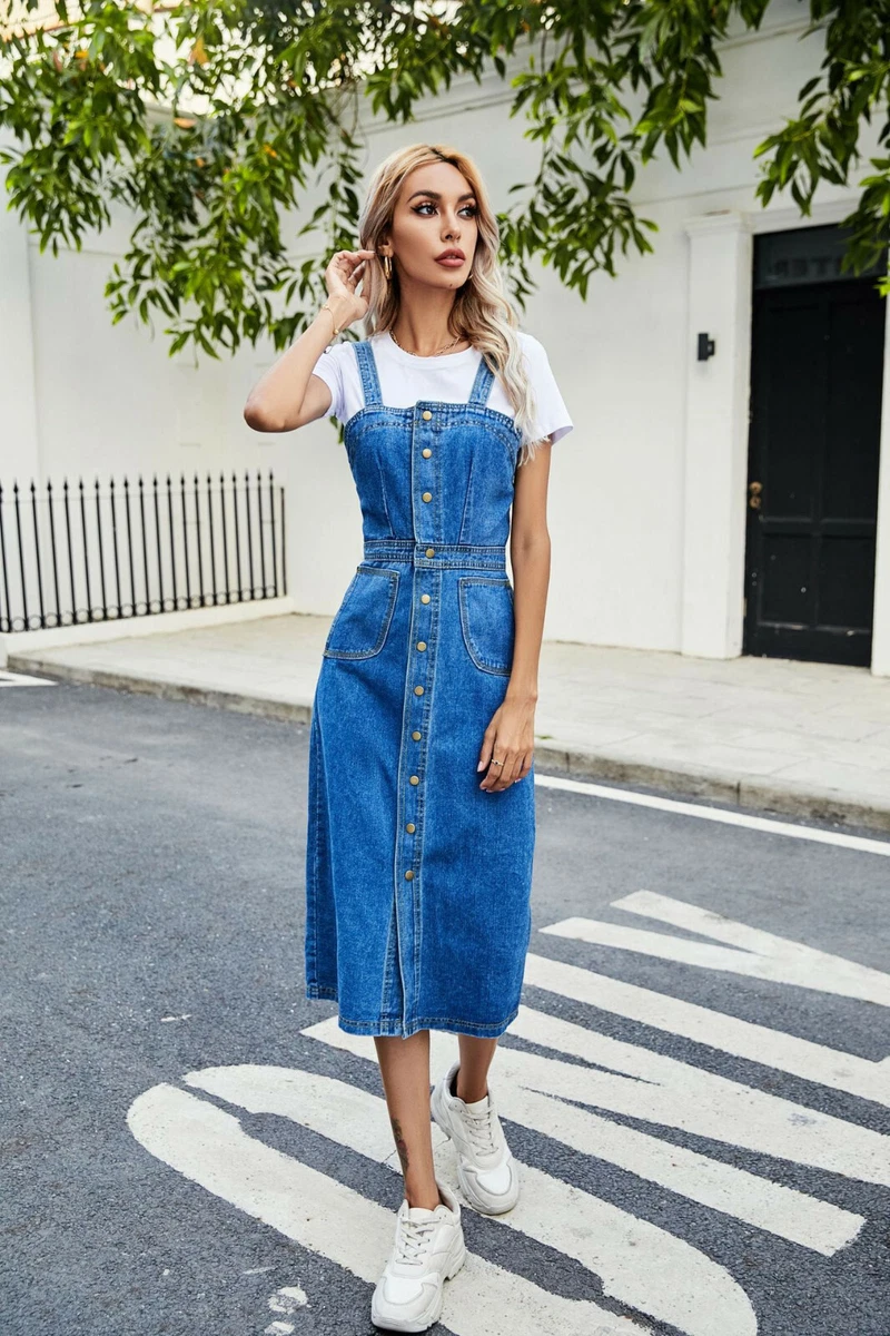 denim dress women’s