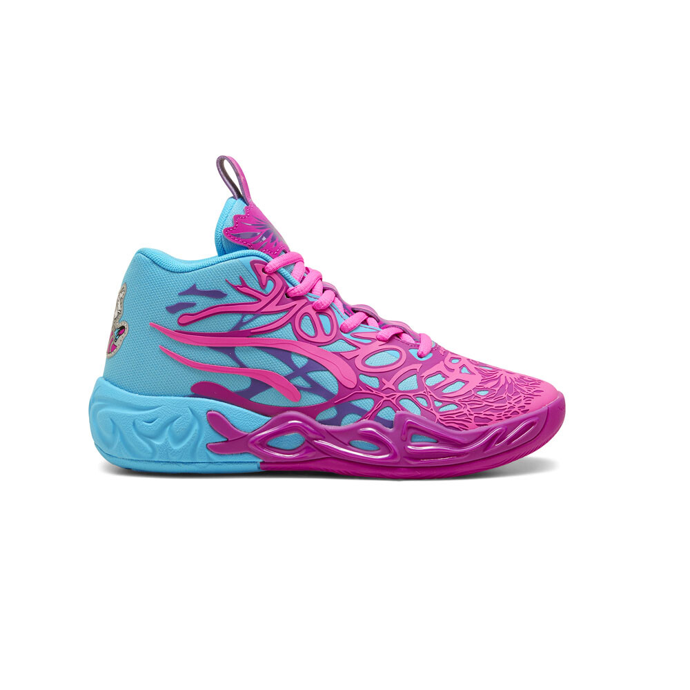 Puma Mb.04 Dip Basketball Для маленьких мальчиков Розовые кроссовки Спортивная обувь 31083801