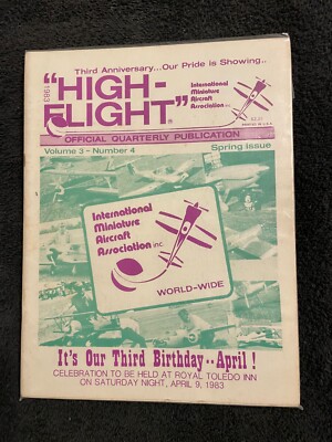 High Flight Magazine Vol 3 #4 SPRING ISSUE 1983 NICE GRADE M223