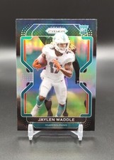 Jaylen Waddle 2021 Prizm Black Silver Prizm Miami Dolphins RC 🔥
