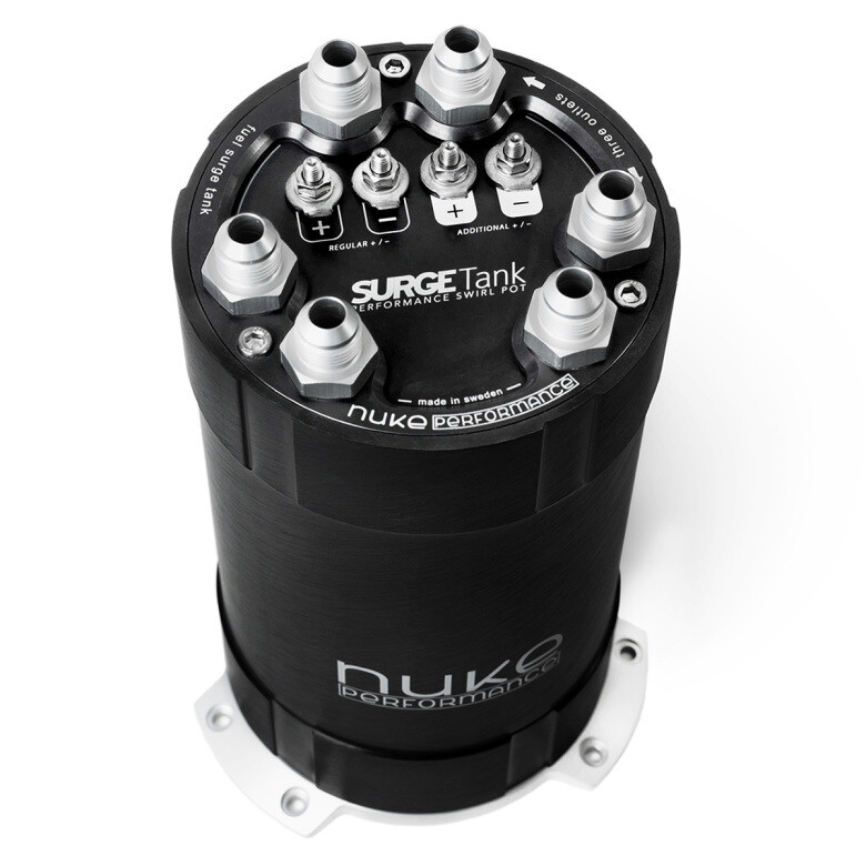 Nuke Performance 3L Swirl Pot / Fuel Surge Tank (For 1 - 3