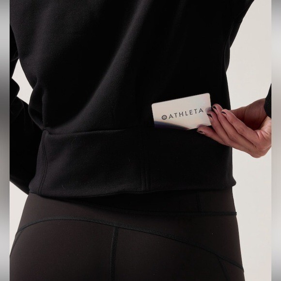 ATHLETA Altitude Polartec Half Zip Sweatshirt size L Large