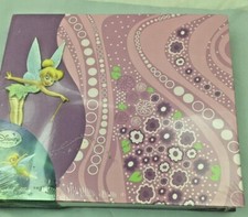 NEW Disney TINKERBELL 8x8 Scrapbook Album 10 Pg Protectors Extendable Free S H