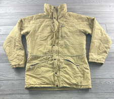 vtg usa made NORTH FACE brown label Insulated coat jacket Size Medium beige