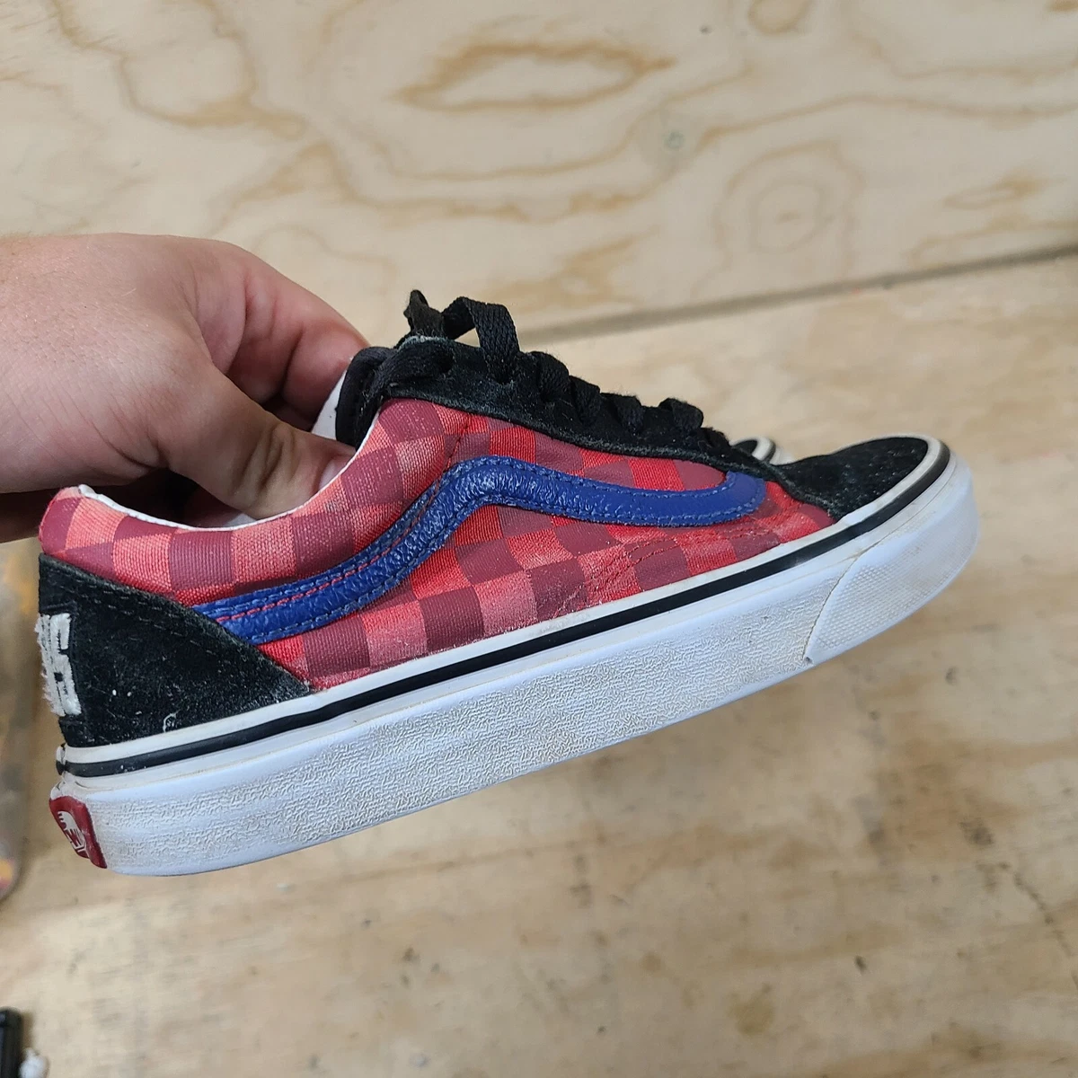 Vans Colorful Patchwork Sneakers Shoes Men s 4.0 Women s 5.5