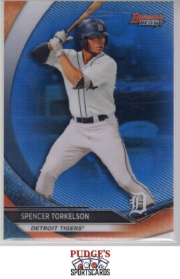 Spencer Torkelson 2020 Bowman's Best Top Prospects Blue #TP-30