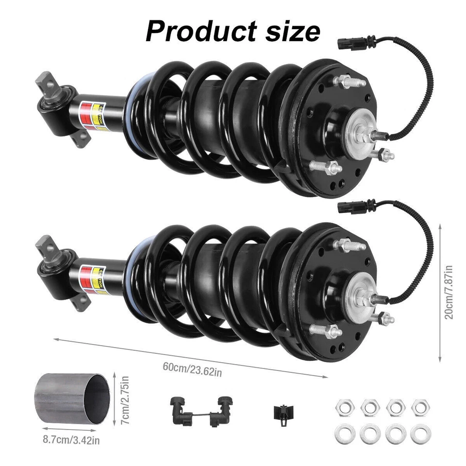 2Pcs Front Shock Struts Assys For 2014-2020 Escalade Yukon MagneRide 84176631 - Image 2 of 4