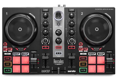 Hercules DJ Control Inpulse 200 MK2 - STEMS - Beatmatch Guide - Serato - DJUCED