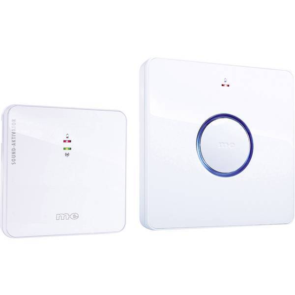 m-e modern-electronics 41094   Campanello senza fili Kit completo attivo
