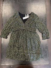 Urban Outfitters Green/Gold Dress Buttons Size S BNWT UO