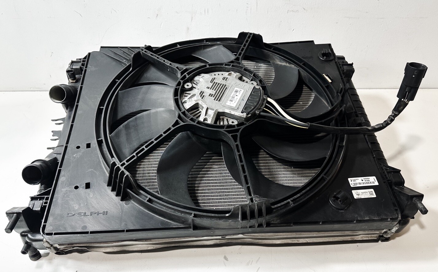14-19 MASERATI GHIBLI QUATTROPORTE 3.0L COOLING SYSTEM FAN CONDENSER RADIATOR