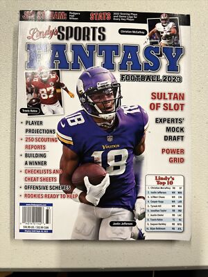 Lindy's Sports Fantasy Football 2023 Sultan Slot Justin Jefferson