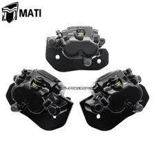Front & Rear Brake Calipers w/Pads for Can-Am Renegade 1000 1000R 4X4 2012-2020