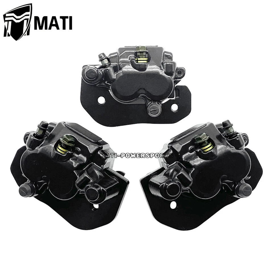Front & Rear Brake Calipers w/Pads for Can-Am Outlander 800R 850 4X4 2012-2020 - Image 2 of 4