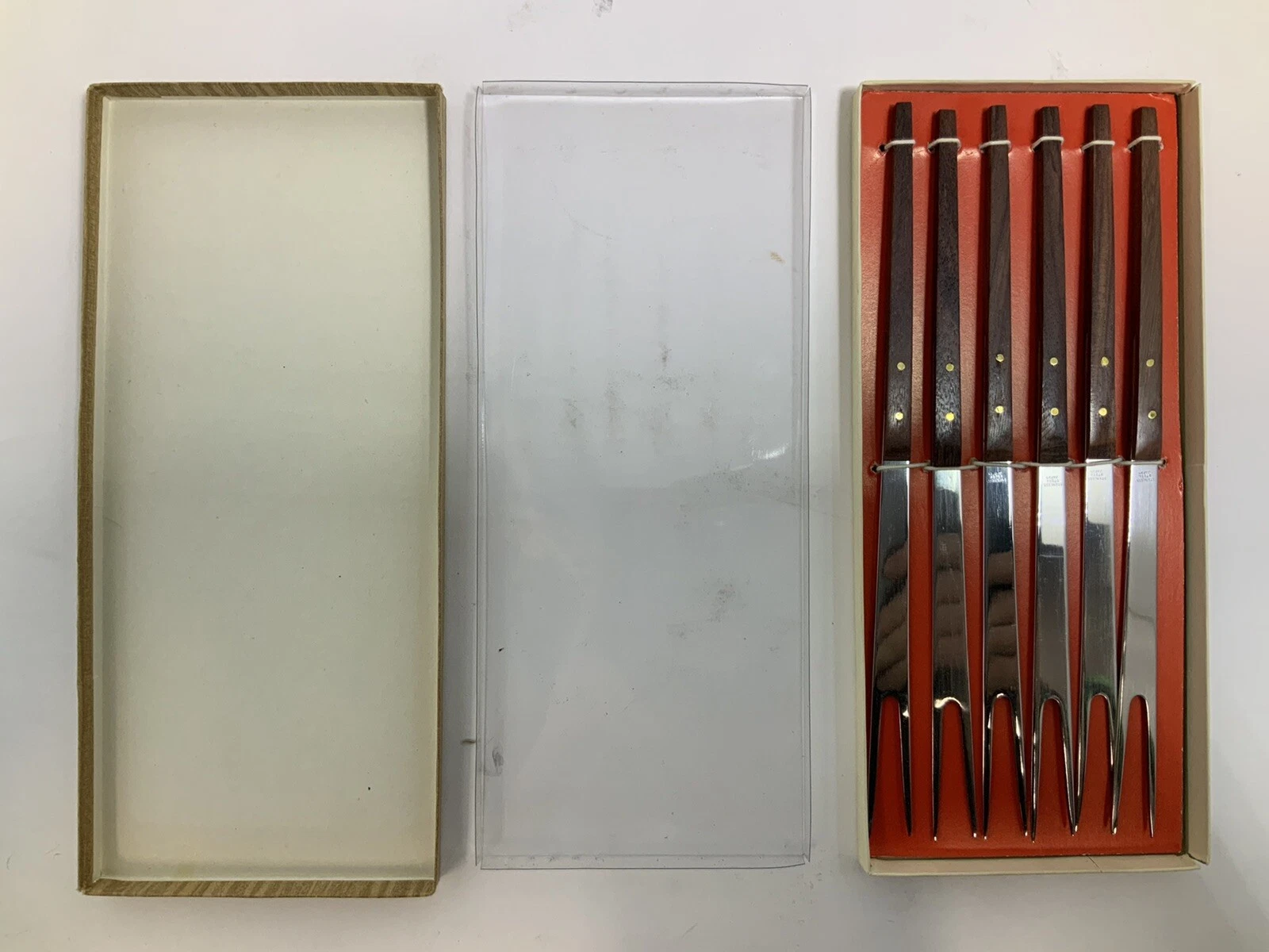 Vintage Set Of 6 Japan Fondue Forks Original Box PreownedKitchenCom