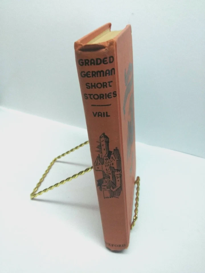 VINTAGE GRADED GERMAN SHORT STORIES BY CURTIS C.D. VAIL 1956 GERMAN 11TH PRINT - Image 2 of 4