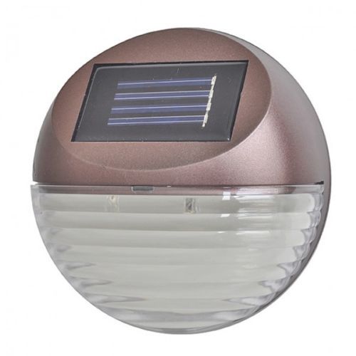 3 Led Solarlampe Wegeleuchte Wandlampe Zaun Gartenlampe Solarleuchte AußEnlampe-image