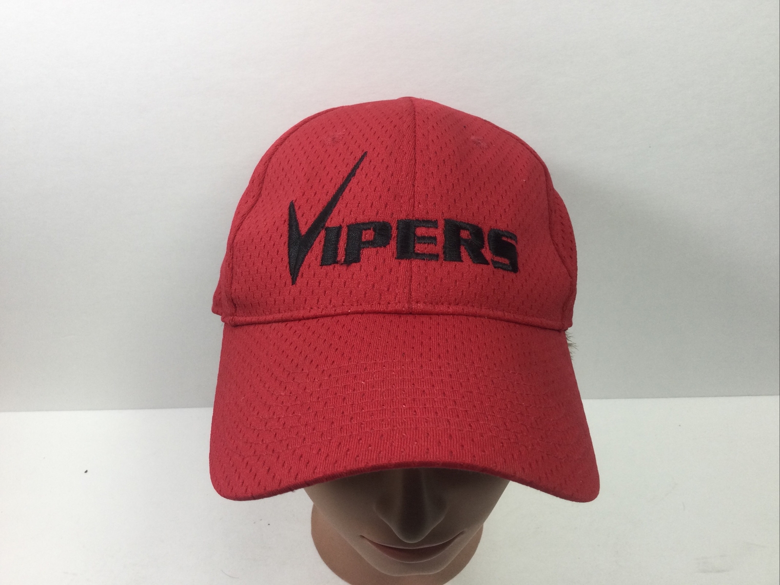Vipers Hat Red Strap Back Baseball Cap Adjustable - image 1