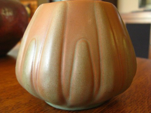 Van Briggle Cabinet Vase Squat Vessel Early Piece Very Rare - Picture 4 of 7