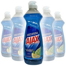 Ajax CITRUS SCENT  SALT Dish Washing Liquid Soap 12.4oz Kitchen Supplies Sale