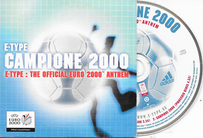 E-TYPE - Campione 2000 CD SINGLE 2TR Euro House EU Cardsleeve.