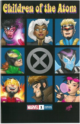Children Of Atom #1 David Nakayama Brady Bunch Homage Variant X-Men 2021