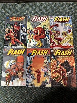 The Flash By Geoff Johns Books 1-6 Tpb