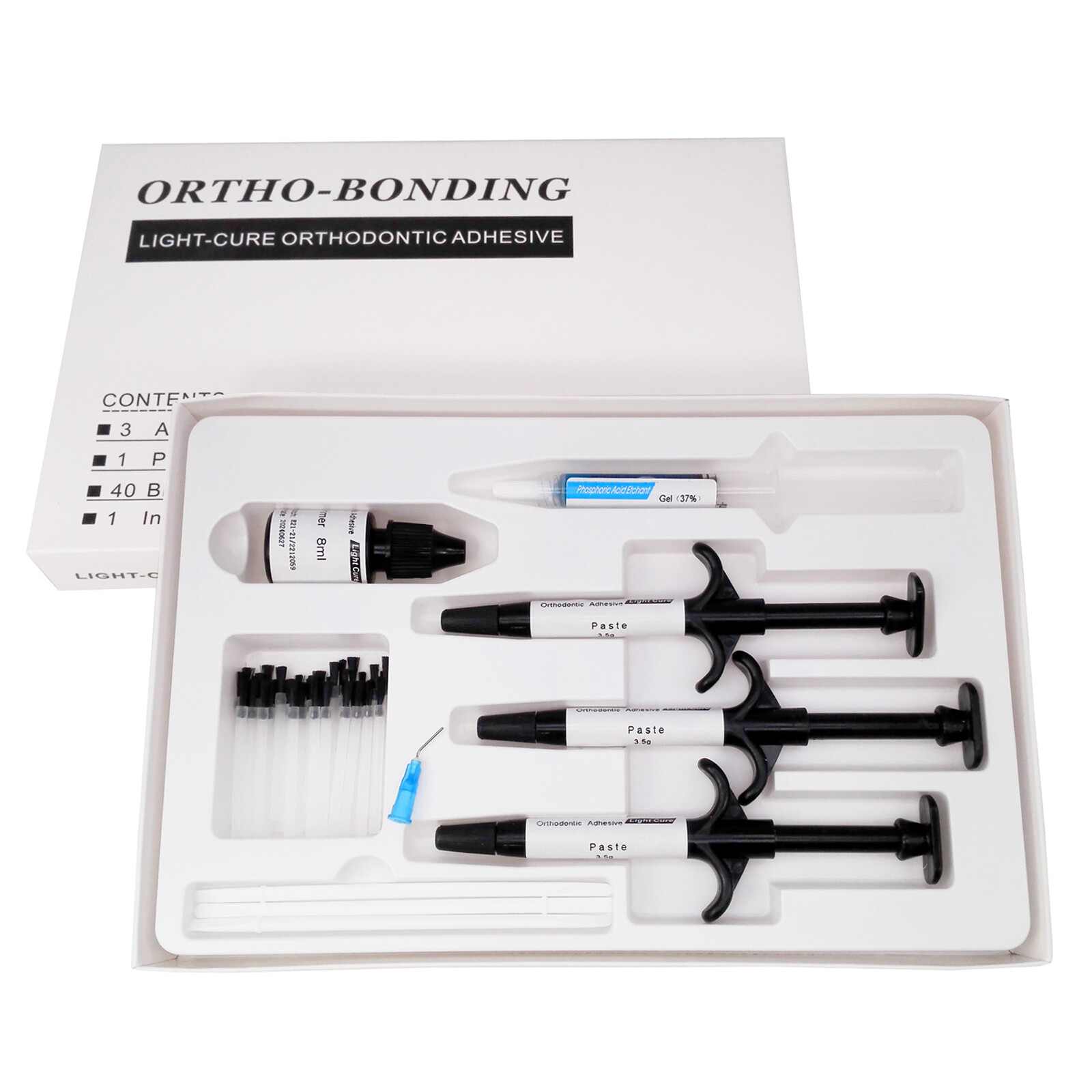 1 Kit Dental Orthodontic Ortho Bonding System Bracket Light Cure