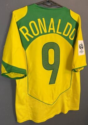 ウェア 04s Brazil National Team Uniform Ronaldo MEN BRAZIL BRASIL NATIONAL 2004/2006 RONALDO FOOTBALL SOCCER SHIRT