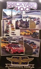 Brickyard 400 Inaugural Race August 6 1994 36"x22 Poster NEW NASCAR Indianapolis