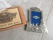 🇺🇸 Rarität Harley Einzigartig excl. Händler Bilderrahmen Winterlandschaft 1920