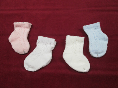 Calzini a uncinetto per neonato -