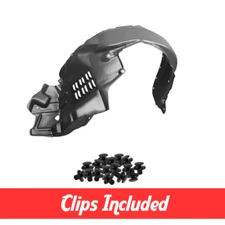 Passenger Side Fender Liner w/ Clips For 2016-2021 Toyota Tacoma 2WD TO1249205