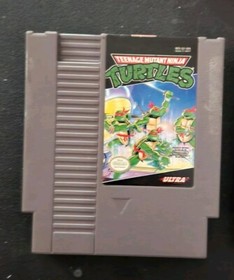 Teenage Mutant Ninja Turtles NES 1985 Nintendo Entertainment System funziona benissimo 