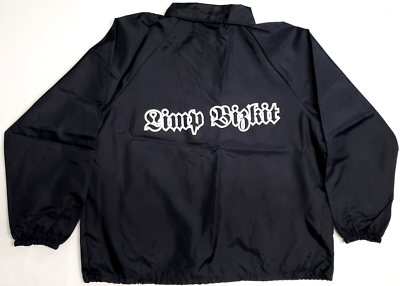 LIMP BIZKIT Windbreaker Jacket Rare Vintage 90's Fred Durst Adult