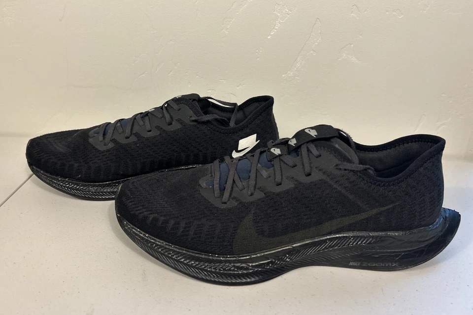 Nike Zoom Pegasus Turbo 2 Special Edition “Blacked Out” BV7758-001 Men Size 10 - Image 2 of 4