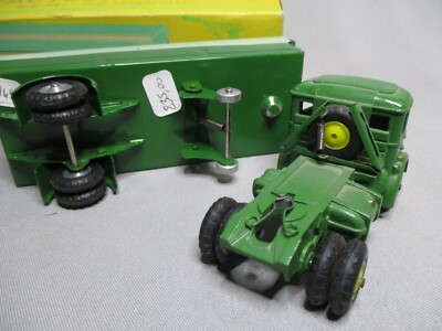 Miniature CIJ - Renault 120CV Avec Semi-remorque - Vert - Echelle 1/52 (Réf. 3/70 NB)