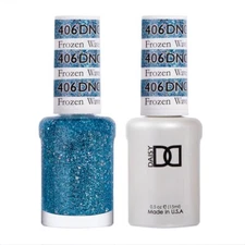 DND Match UV Gel + Nail Polish #406 Frozen Wave