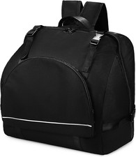 Padded Accordion Gig Bag Backpack with Shoulder Straps - Black 48/60/72 Key