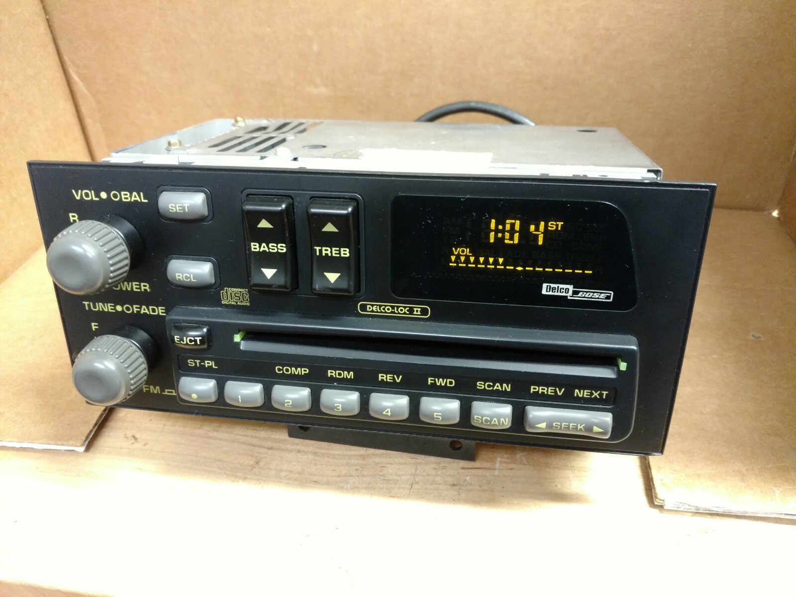 bose stereo radio cd player