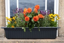 70cm Trough Long Window Box Planter Flower Box Garden Plastic Plant Pot Planter