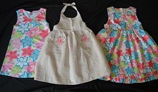 Gymboree ISLAND FUN Dress NWT Choice Floral Cotton or Knit or Seersucker Plaid