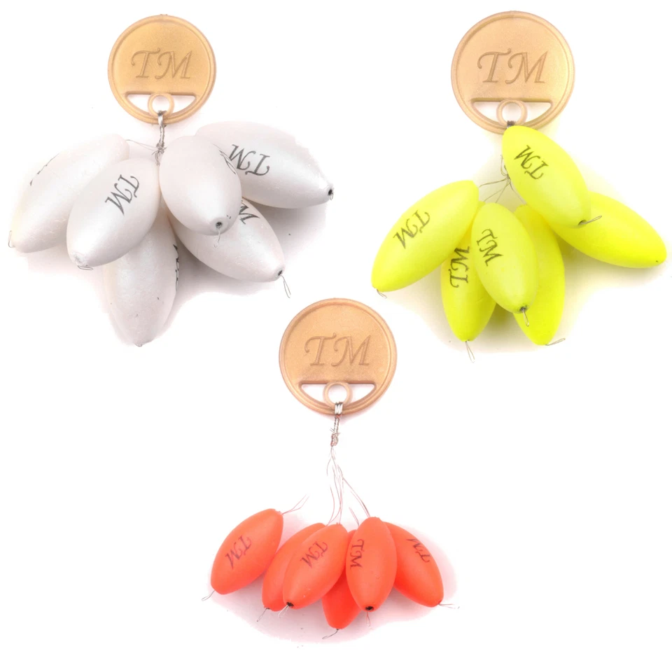 Trout Master Pilotkugeln zum Forellenangeln Rugby Pilots Oval, Pose für Forellen