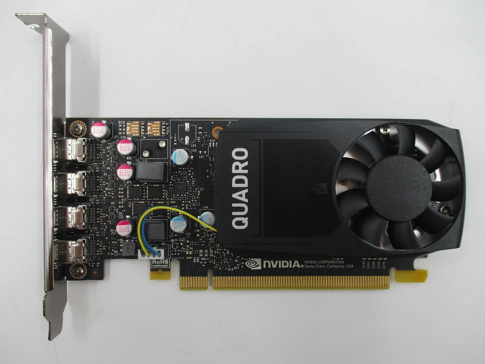 HP NVIDIA Quadro P620 2GB GDDR5 PCIe Graphics Card P/N:L35095-001 Tested Working - Image 2 of 4