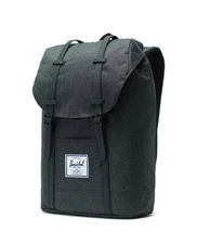 Herschel Suppyl Co Retreat Backpack, Black Crosshatch/Black