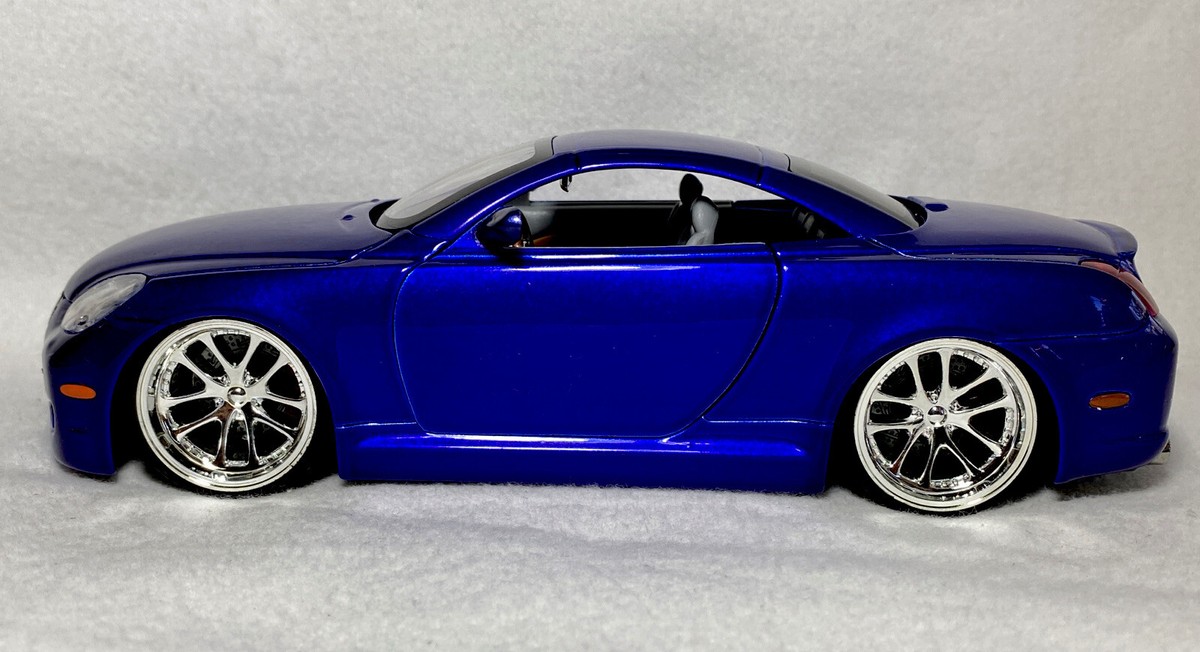 JADA DUB CITY 1/24 LEXUS SC430 (Candy Blue) W/Cartelli Rims | eBay