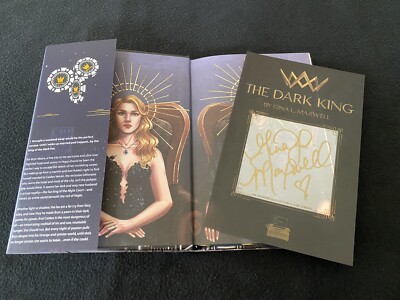 Bookish Box Feb Adult Book The Dark King Gina L. Maxwell NEW